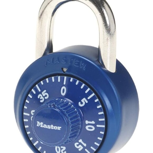 Master Lock 1530DCM Combination Padlock, 1-7/8 in. Wide, Metal Body, Keyless, As - Picture 1 of 7